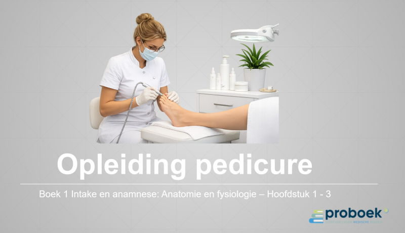 24 PowerPoints voor de opleiding Pedicure